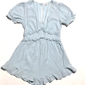 Size Small Francesca’s Mi Ami Ruffle Romper